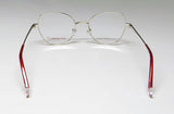Marius Morel 1880 Red Serena 90017c Eyeglasses
