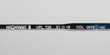 Police Vpl728 Highway 8 Eyeglasses