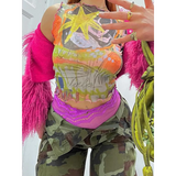 Life Is Pain Crop Top