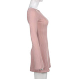 A-line Knitted Dress