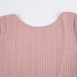 A-line Knitted Dress