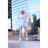 Needy Girl Overdose/Angel Carnival Party Costume - Laser JK Sailor Suit Halloween Cosplay