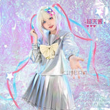 Needy Girl Overdose/Angel Carnival Party Costume - Laser JK Sailor Suit Halloween Cosplay