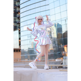 Needy Girl Overdose/Angel Carnival Party Costume - Laser JK Sailor Suit Halloween Cosplay