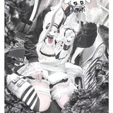 Yami Kawaii Long Sleeve Tee – Anime Maid Print