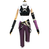 Arcane Jinx Cosplay Costume – LOL Season 2 Loli Outfit with Wig & Accessories