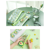 Cute Kawaii Avocado Pencil Case