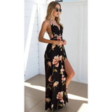 Backless Long Summer Dress