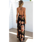 Backless Long Summer Dress