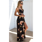 Backless Long Summer Dress