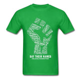 Black Lives Matter Say Their Names Shirt