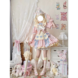 Pastel Lolita Bunny Bow Dress