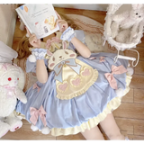 Pastel Lolita Bunny Bow Dress