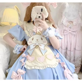 Pastel Lolita Bunny Bow Dress