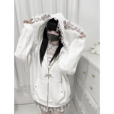 Kawaii Harajuku Bunny Ear Hoodie