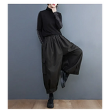Oversized Cargo Pants – High Waist, Loose Fit with Pocket Details
