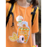 Harajuku Cartoon Print Tee