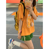 Harajuku Cartoon Print Tee