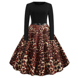 Women's Christmas Styled Swing Dress