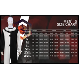 Terrifier 2 Art The Clown Cosplay Costume – Jumpsuit & Mask Halloween Set