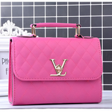 Compact Quilted Shoulder Bag