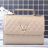 Compact Quilted Shoulder Bag