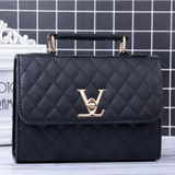 Compact Quilted Shoulder Bag
