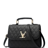 Compact Quilted Shoulder Bag