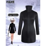 Gojo-Inspired Bodycon Cosplay Dress – Stretch Fit with Glasses Set