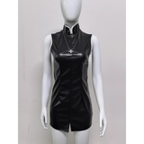 Misato Katsuragi EVA Cosplay Set – Red Jacket & Black Dress Costume