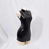 Misato Katsuragi EVA Cosplay Set – Red Jacket & Black Dress Costume