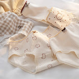 5-Pack Cotton Panties for Women - Plus Size Cute Soft Briefs Sexy Lingerie