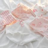 5-Pack Cotton Panties for Women - Plus Size Cute Soft Briefs Sexy Lingerie