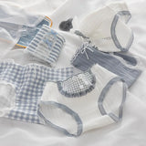 5-Pack Cotton Panties for Women - Plus Size Cute Soft Briefs Sexy Lingerie
