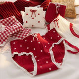 5-Pack Cotton Panties for Women - Plus Size Cute Soft Briefs Sexy Lingerie