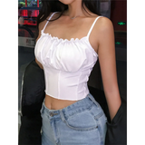 Cute Ruffled Tank Top