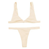 Deep-V Bikini Swimsuit