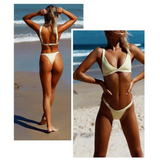 Deep-V Bikini Swimsuit