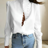 Elegant Turtleneck Blouse
