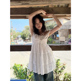Fairy Kei Ruffle Tie Dress