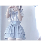 Sweet Fairy Kei Ribbon Blouse