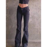 Slim Fit Flare Pants