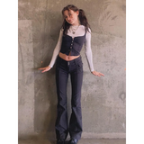 Slim Fit Flare Pants