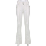 Slim Fit Flare Pants