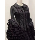 Kawaii Flare Sleeve Bow Blouse