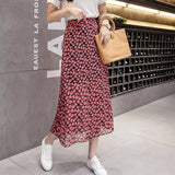 Floral Print Maxi Skirt