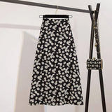 Floral Print Maxi Skirt