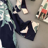 Flowers/Plant Pajama Set