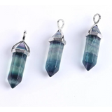 Colorful Fluorite Quartz Necklace
