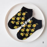 Fruits Printed Harajuku Socks